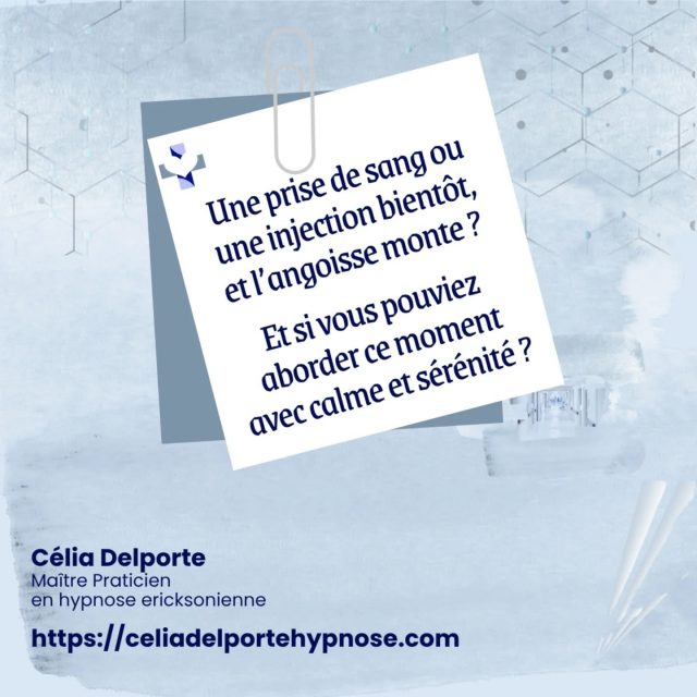 Peur des aiguilles et des injections ?!
#hypnosevaldemarne
#hypnose94
#hypnosetabac 
#hypnosethérapeutique 
#hypnoseenfant 
#hypnoseericksonienne