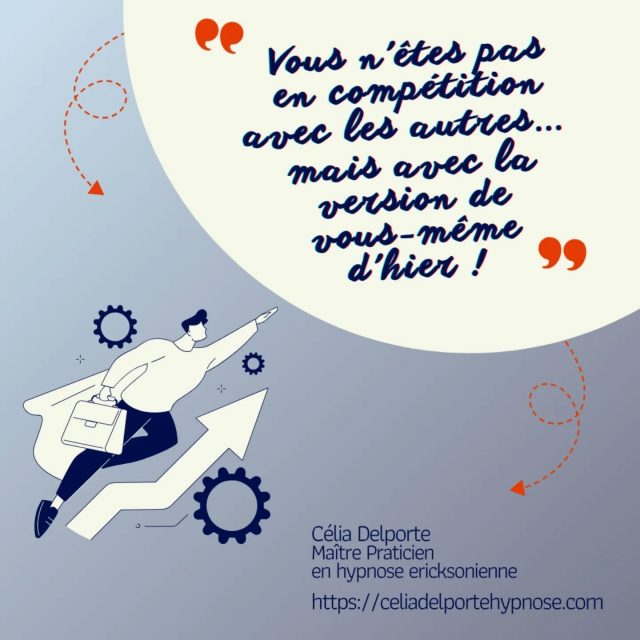 Vous n'êtes pas en compétition avec les autres…🤔 
#hypnoseericksonienne 
#hypnosevaldemarne
#dėveloppementpersonnel
#bienetre
#therapiebreve