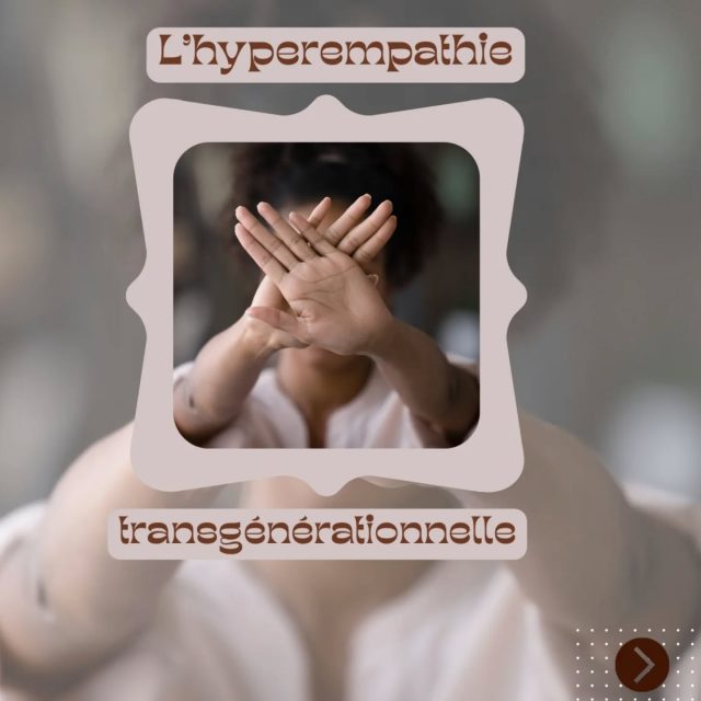 L'hyperempathie transgénérationnelle 🤔
#hypnoseericksonienne 
#hypnosevaldemarne 
#hypnose94 
#hypnosethérapeutique 
#hypnoseadolescents 
#hypnoseenfant 
#hypnosedependance 
#changement
#dėveloppementpersonnel
#bienetre
#therapiebreve