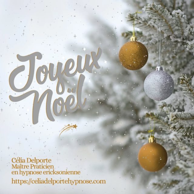 Joyeux Noël 🎄
#hypnoseericksonienne 
#hypnosevaldemarne
#dėveloppementpersonnel
#bienetre
#therapiebreve