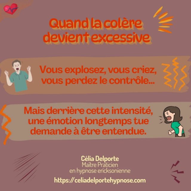 La colère excessive ! ⚡️⚡️
#hypnoseericksonienne 
#hypnosevaldemarne
#dėveloppementpersonnel
#bienetre
#therapiebreve