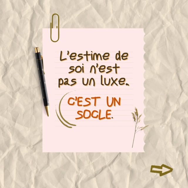 L'estime de soi n'est pas un luxe ❤️‍🩹
#hypnoseericksonienne 
#dėveloppementpersonnel
#bienetre
#therapiebreve
#hypnosedependance