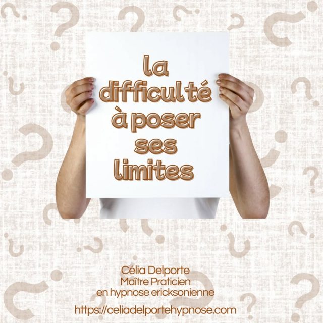 Difficile de poser ses limites ❓️
#hypnoseericksonienne 
#hypnosevaldemarne
#dėveloppementpersonnel
#bienetre
#therapiebreve